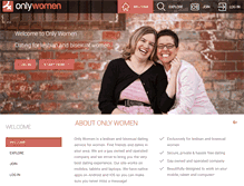 Tablet Screenshot of onlywomen.com